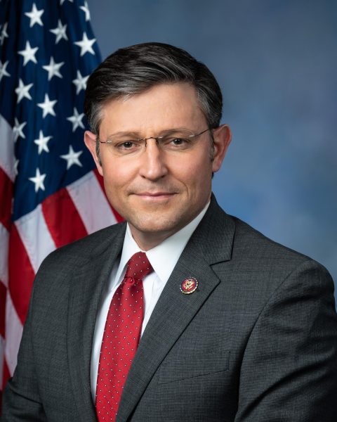 Mike Johnsons official Speaker Of the House portrait (U.S. House Office of Photography/House Creative Services)