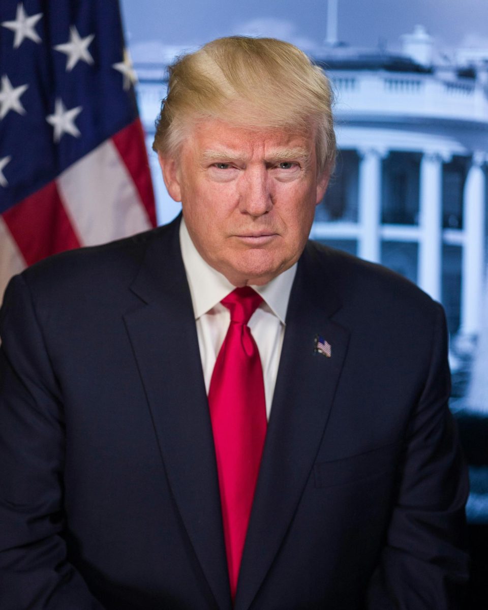 Former President Donald Trump photographed(courtesy of Library Congress Prints, 2016). 